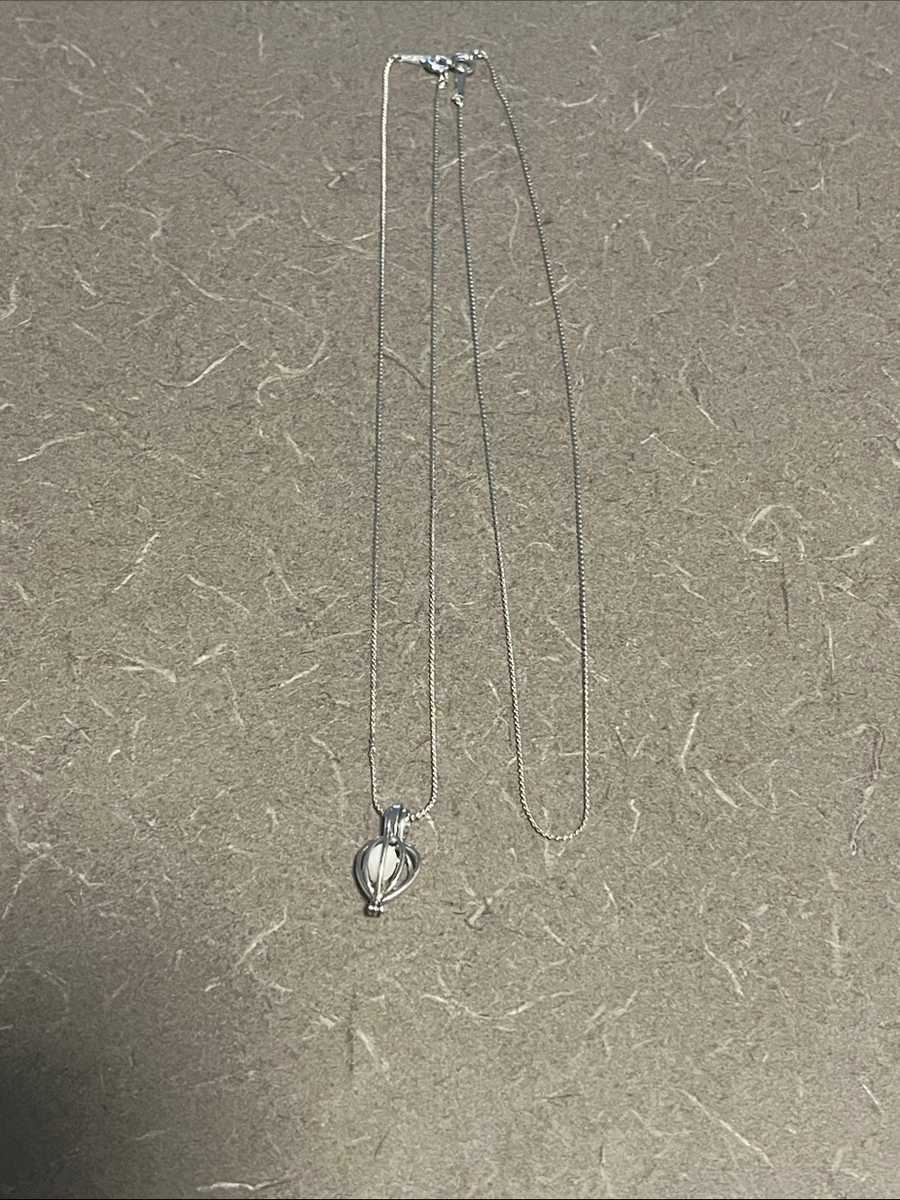 2 18k GP chains - one with pendant.